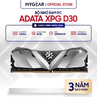 Ram DDR4 8GB Buss 3200 Adata XPG D30 Black (AX4U32008G16A-SB30) - Genuine New