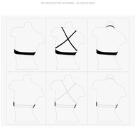 PUSH UP BRA WITH STRING & FREE SHOULDER STRAP (BH.008.AF3) HIGH QUALITY MATERIAL