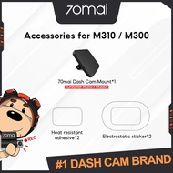 70mai Dash Cam Tools Packs Only for A800S-1/A500S-1/D06/M300 Static Sticker High Temperature Adhesiv