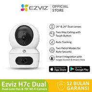 EZVIZ H7C 4MP 2K+ & 2K+ DUAL LENS COLORNIGHT WIFI FREE MICROSD 32GB CCTV CAMERA