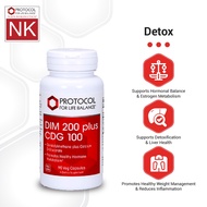 Protocol for Life Balance, DIM  200 Plus CDG 100, 90 Veg Capsules