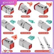 140Pcs Deutsch DT Series Waterproof Wire Connector Kit DT06-2/3/4/6S DT04-2/3/4/6P Automotive Sealed