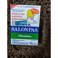 Salonpas Relief Pain Patch(40s/pack)
