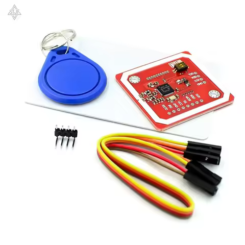 STJF 1Set PN532 NFC RFID Wireless Module V3 User Kits Reader Writer Mode IC S50 Card PCB Attenna I2C