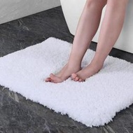 加厚浴室防滑進門廁所地墊 吸水長毛超細纖維簇絨衛生間地毯