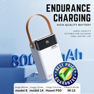 REMAX Portable Big Capacity 80000mAh PD Power bank Fast Charging 22.5W Type C Output With Built In Cable RPP-566