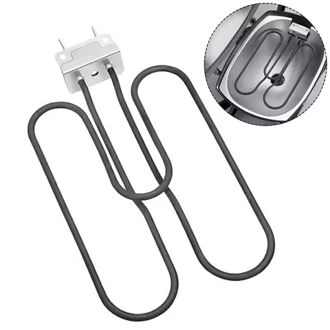BBQ Grill Heating Element for Weber 66631 Q140 Q1400 Grills 230V 2200W Replacement Part EU Plug Barb