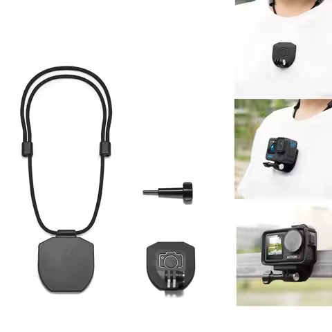 Action Camera Accessories Magnetic Suction Mount Quick Release Bracket For GoPro Hero 12 11 10 9 DJI