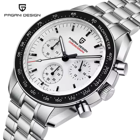 PAGANI DESIGN PD-1701 Speed Chronograph Men's Watches Luxury Quartz Watch For Men Sapphire mirror Wa