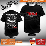 KATUN Enginewear BSA motorcycles bikers brotherhood motor english tshirt motor classic automotive cl