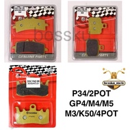BRAKE PAD 4POT/K50/M3/GP4/M4/M5/P34/2POT/P4