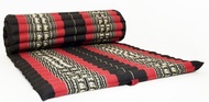 LAZ ที่นอนระนาดเพื่อสุขภาพ เบาะรองนอน เบาะรองนั่ง ขนาดประมาณ 200x80 cm.Thai Roll Up Mattress kapok10