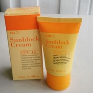 Philippine product RDL sunblock cream and whitening cream