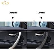 Car Interior Accessories For BMW E87 1 Series E87 E82 E88 2008-2013 Carbon Fiber Door Handle Interio