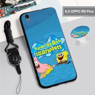 For OPPO 6.0 R9 Plus/5.5 R9S/6.0 F3 Plus/R9SPlus/R11/R11 Plus Silicon Soft Case Cover with the Ring and Rope