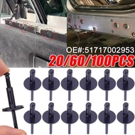 20-100PCS Plastic Pop Blind Rivets - Wheel Arch Side Skirts MudSplash Clips - Bumper Trim Expansion 