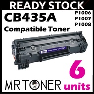 6x Compatible HP CB435A 35A CB435 Printer toner P1005 P1006 P 1005 1006 435