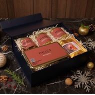 (Gift Set) Dulce New Year Gift Set 4-Style Cookies Butter Chocolate Singapore Coffee Ethiopia Geisha