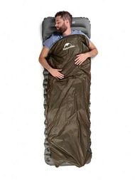 Naturehike Lw180信封式睡袋,棕色,超輕便攜,可拼接,適用於戶外露營,徒步旅行