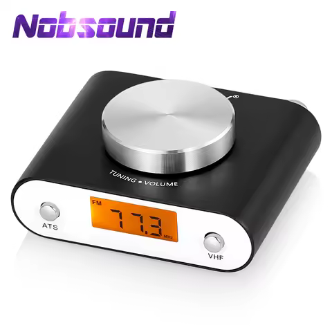 Nobsound NS-10G FM Mini 64-108MHz FM Radio Tuner for Global Use Manual/Auto Search Home/Car Radio