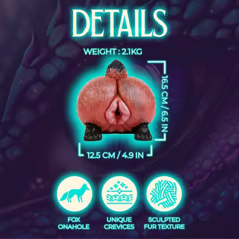 Ashball Animal Fantasy PRO Big Ass Kinky Onahole Masturbation Adult Toys For Men 18+ OH-MO-035