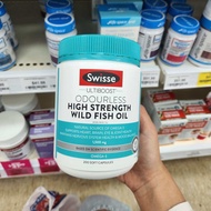 Dầu cá Swisse Ultiboost Odourless Fish Oil 1500mg