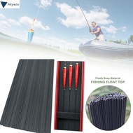 HCYEOU 10pcs Floats Buoy Material, Carbon 0.8mm~1.5mm Fishing Float Drifting Feet, Hot Fishing Bobbe