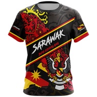 Ohha Borneo Sarawak Style Sublimation Unisex Tshirt Microfiber Clothes