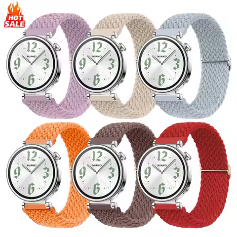 18mm watch straps For Huawei Watch GT5 GT4 41mm Sport Braided Adjustable bracelet for huawei watch g