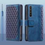 For Sharp Aquos R5G Flip leather Card Holder Book Wallet stand Full Protection Case For Sharp Aquos 