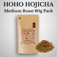 HOHO Hojicha Medium Roast Powder Classic Bag Pack Roasted Green Tea Powder from Japan