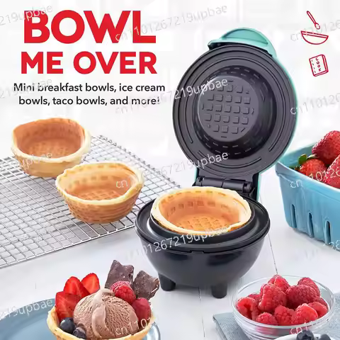 Waffle Bowl Maker, Ice Cream Maker, Cone Maker. Breakfast Maker
