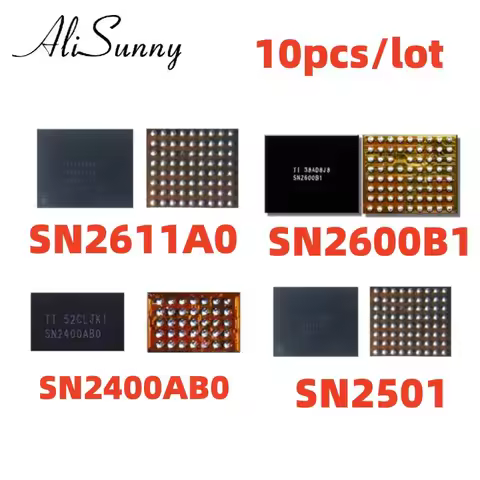 10pcs U3300 SN2600B1 SN2611A0 SN2501 SN2400AB0 Power Charging ic for iPhone 11 Pro XS Max XSM XR 8 P