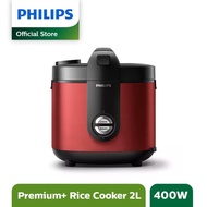 Philips Rice Cooker HD3138/32 Viva Collection - Merah