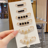 Accessories Set Kerongsang Korea 6 Pcs/set Mutiara Pin Pelbagai Fungsi Tali Pinggang Pinggang Adjust