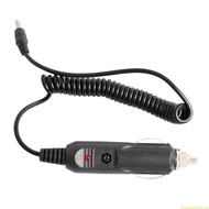SUN Portable 12V Car  Lighter Plug Cable with DC 3 5mm x 1 35mm Connector for Charger Extension Cabl