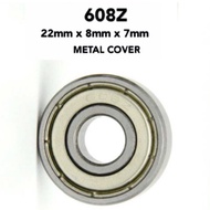 High Speed Miniature Bearing 608Z 608ZZ 608RS Size 8*22*7