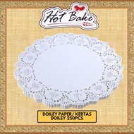 250PCS Food Grade Doyleys Paper/Dolly Paper / KERTAS DOYLEYS