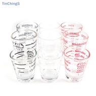 [TinChingS] Thickened glass cup Graduated glass measuring cup shot glass ounce espresso cup [NEW]