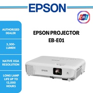 EPSON [READY STOCK] XGA 3300 LUMENS PROJECTOR  EB-E01 - EPSON WARRANTY MALAYSIA