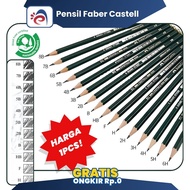 Pencil FABER CASTELL 2B Exam Pencil/ School Pencil/ 2B 3B 4B 5B 6B 7B 8B B HB H 2H 3H 6H F