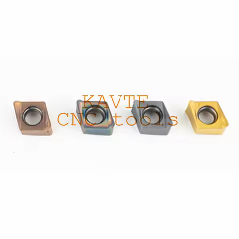 High Quality Original 4NKT060308 Carbide Inserts 4NKT Metal Fast Feed Milling Cutter Inserts 4NKT060