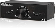 Nobsound Little Bear MC2 Mini Fully-Balanced/Single-Ended Passive Preamp; Hi-Fi Pre-Amplifier; XLR/RCA Volume Controller for Active Monitor Speakers (Black)