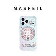 MASFEIL | เคส iPhone 16 Pro ลายแมวพร้อมที่ตั้ง