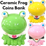 Ceramic Frog Coins Bank / Tabung Wang katak / Tabung Haji Katak / Ceramic Frog Piggy Bank / Tabung S