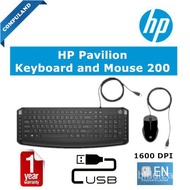 HP Pavilion Keyboard and Mouse 200 EN keyboard Layout 2cCI
