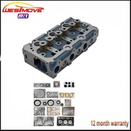 D750 Engine complete cylinder head assembly assy for KUBOTA B5200 D5200 E5200 B7100 B7100 HST-DT D75
