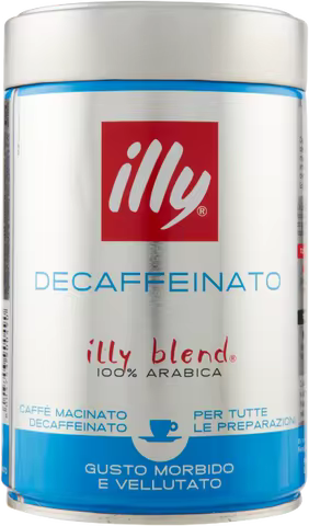Ground coffee decaf Espresso 250g - Illy