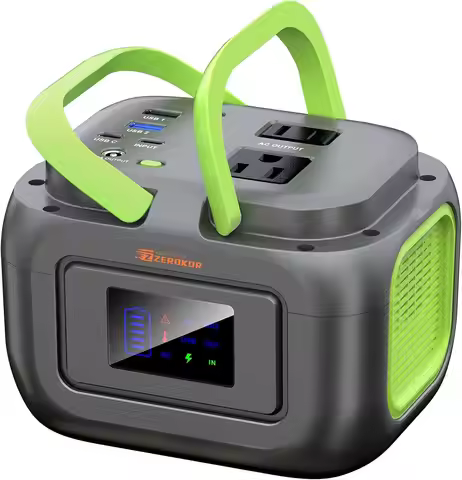 120W Portable Power Station with AC Outlets, USB-C Input, 97.6Wh Battery for Camping Travel RV Emerg