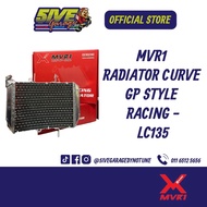 RADIATOR CURVE MVR1 GP STYLE RACING ALLOY RADIATOR Y15ZR Y15 RS150 LC135
